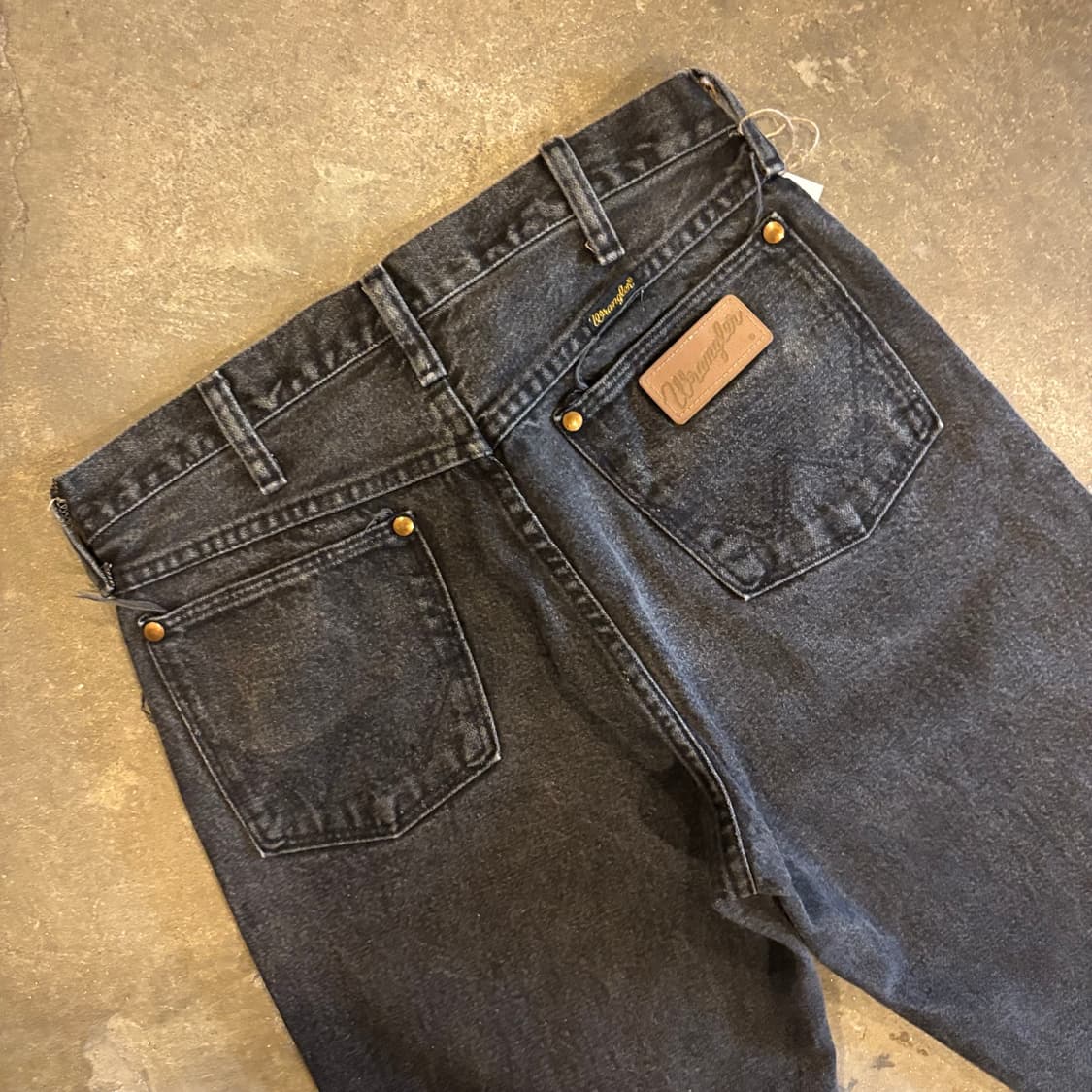 80년대 미국 랭글러 13mwz 흑청 상품이미지9