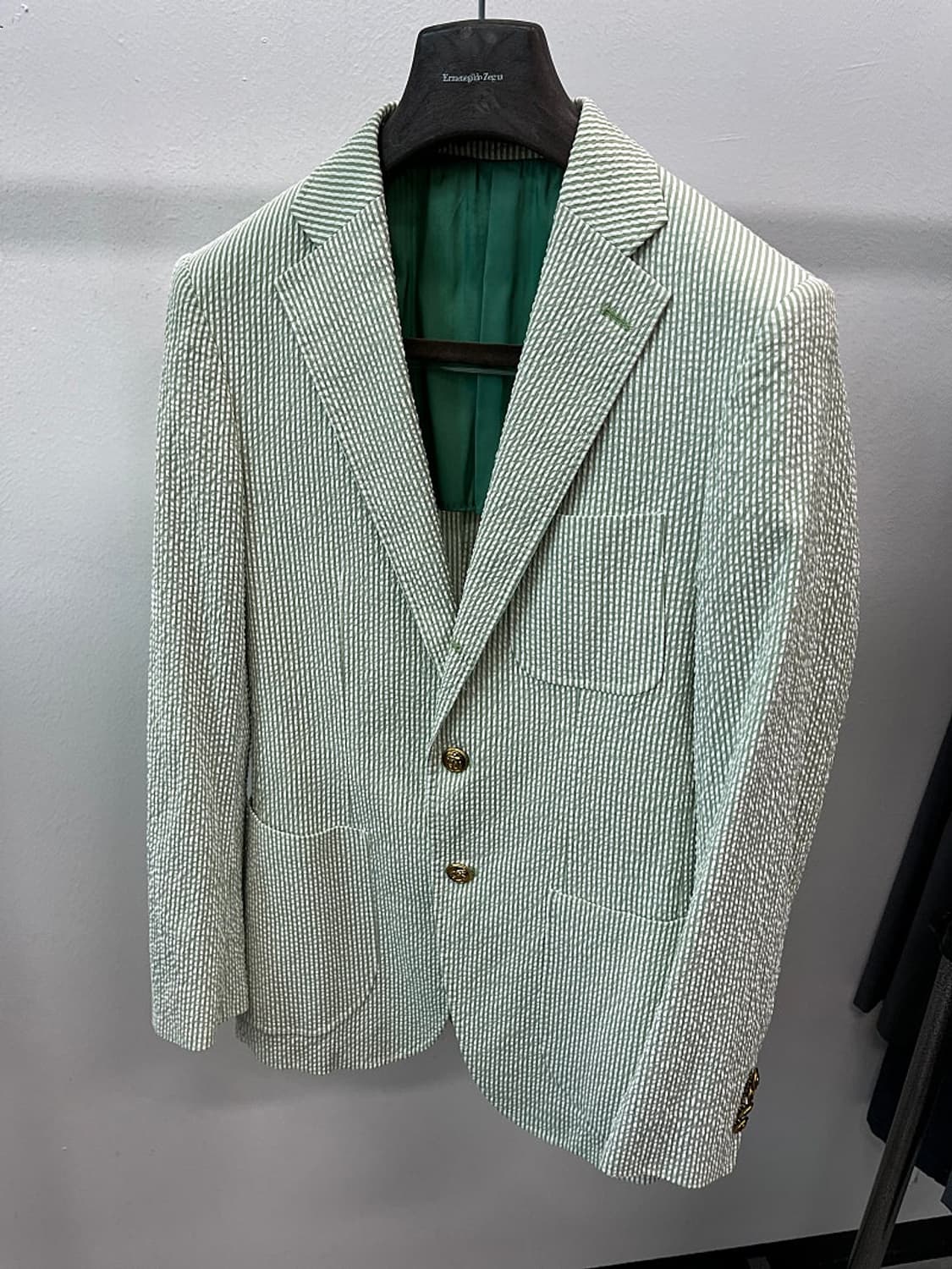 95) 맨온더분 금장 시어서커 자켓  상품이미지2