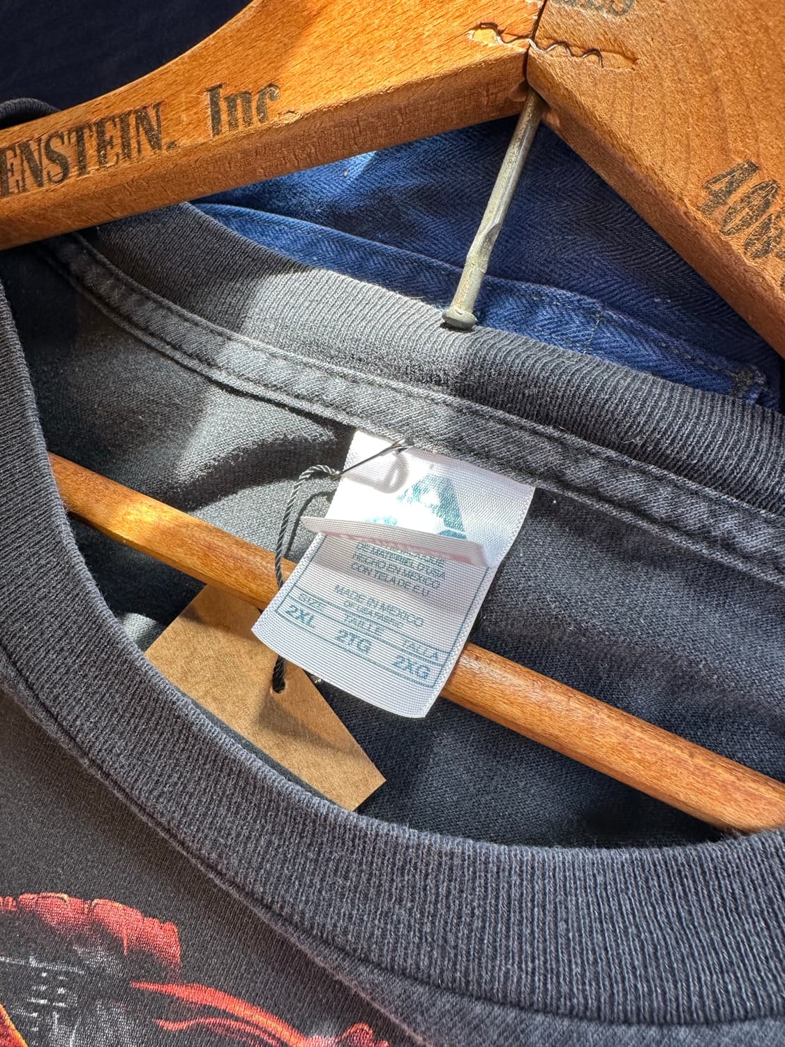 Genuine Biker 페이드 프린팅 롱슬리브 티셔츠 상품이미지8