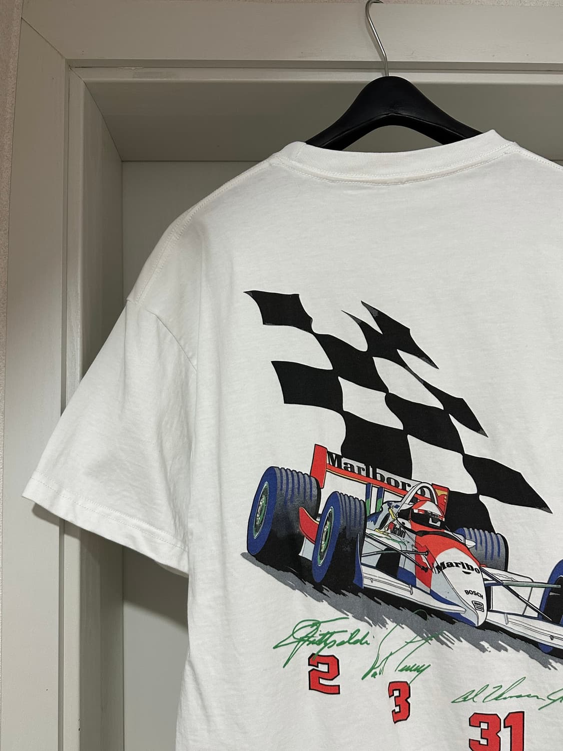 말보로 빈티지 레이싱 티셔츠 상품이미지4