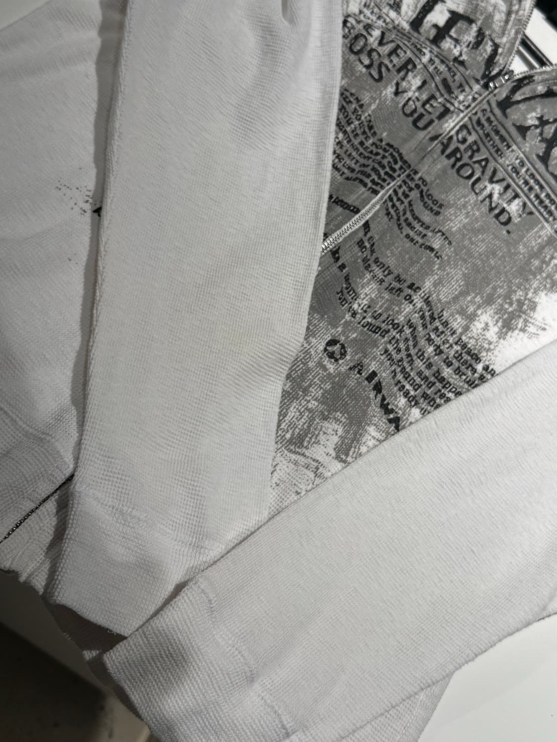 Airwalk grunge printing hood zip-up 상품이미지10