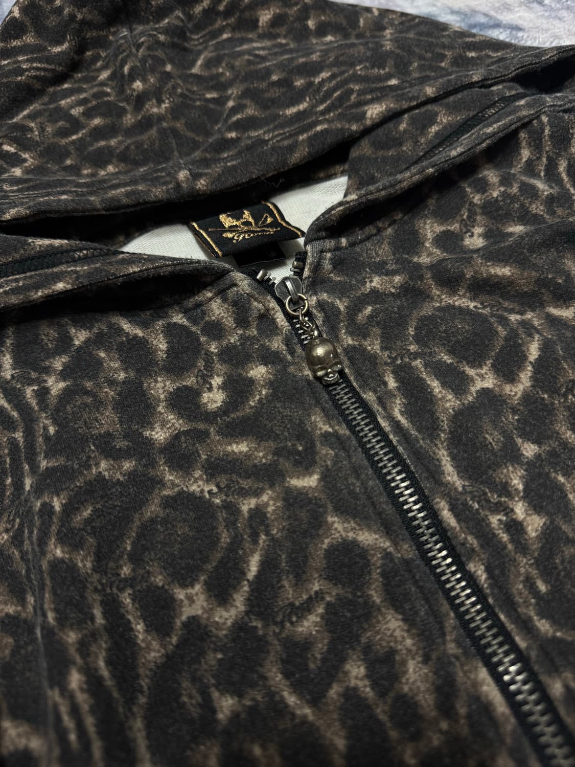 Roen 00s leopard hoodie 상품이미지5