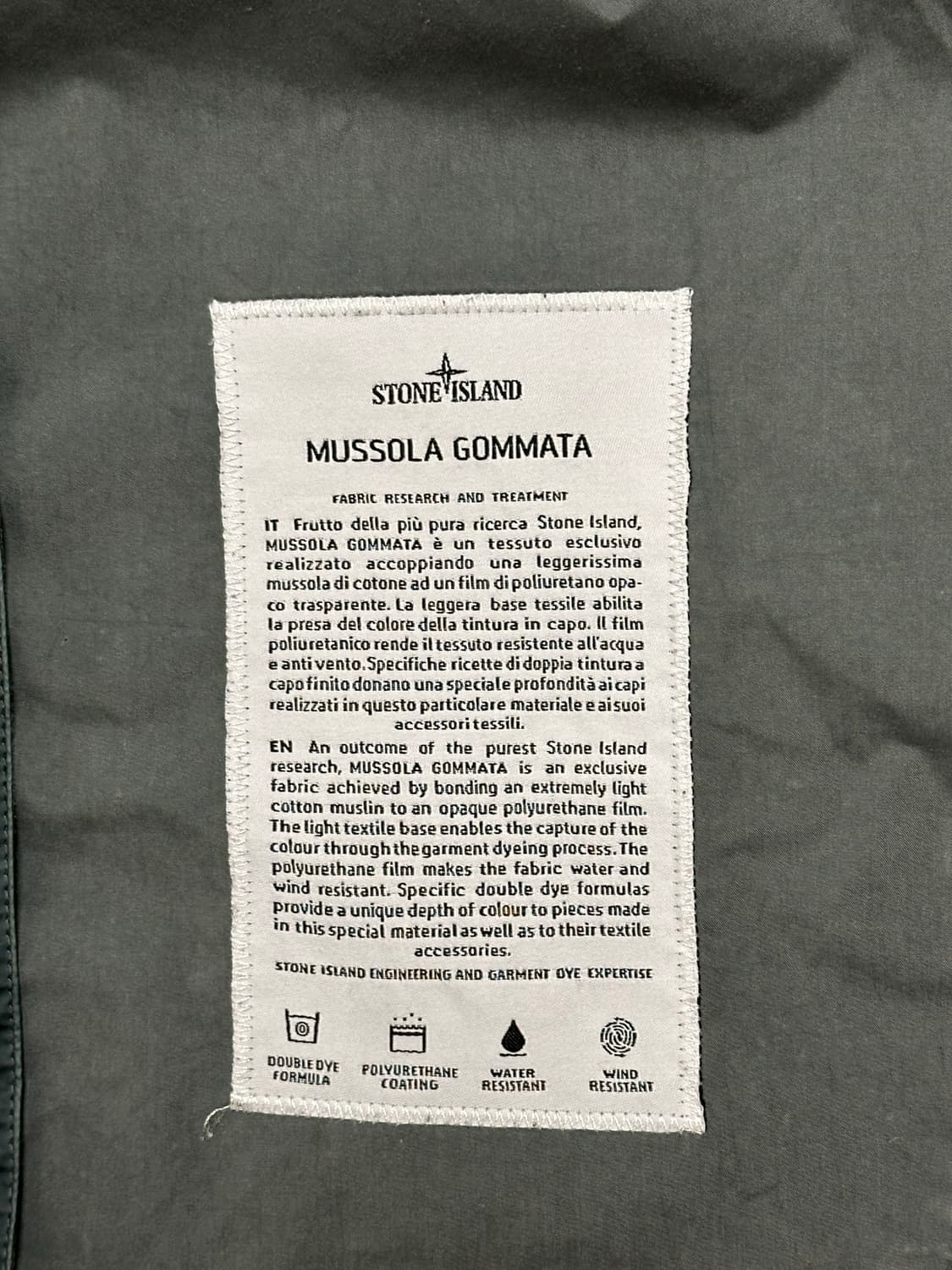 스톤아일랜드 무솔라 고마타 자켓 XXL(105-110) 상품이미지2