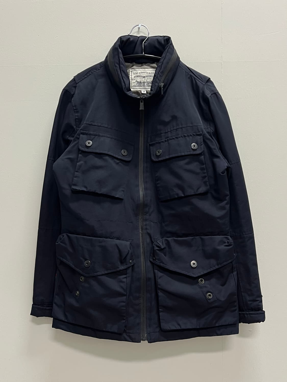 리바이스 사파리 헌팅 나일론 자켓 다크네이비 상품이미지2