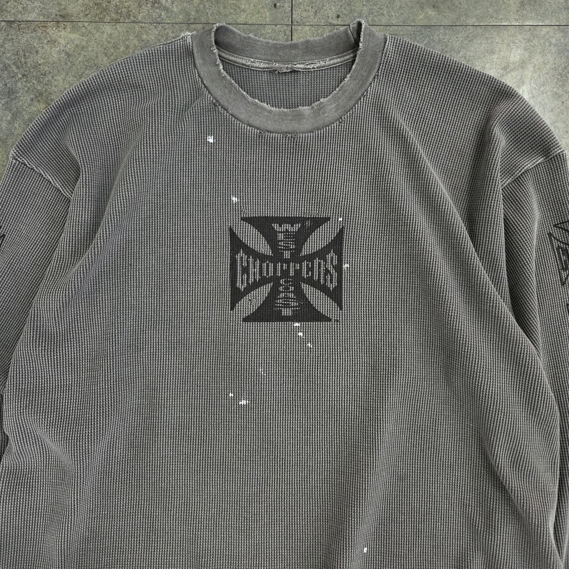 빈티지 와플 티셔츠 상품이미지3