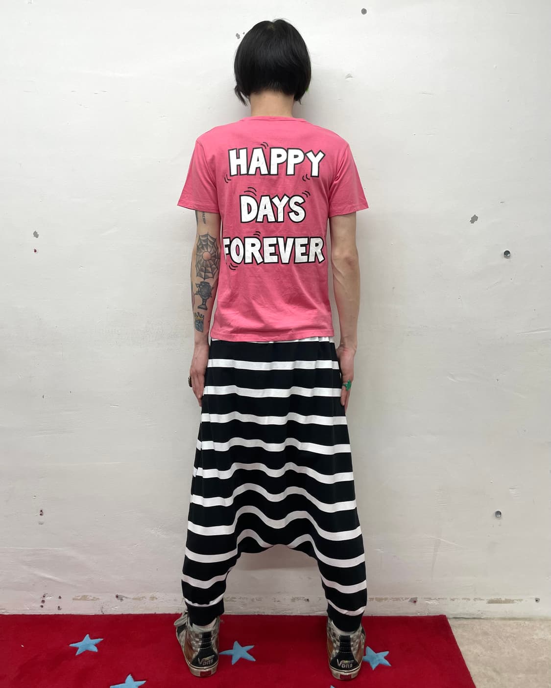 Dream Baby Big Star Dot Pink T-shirt 상품이미지4