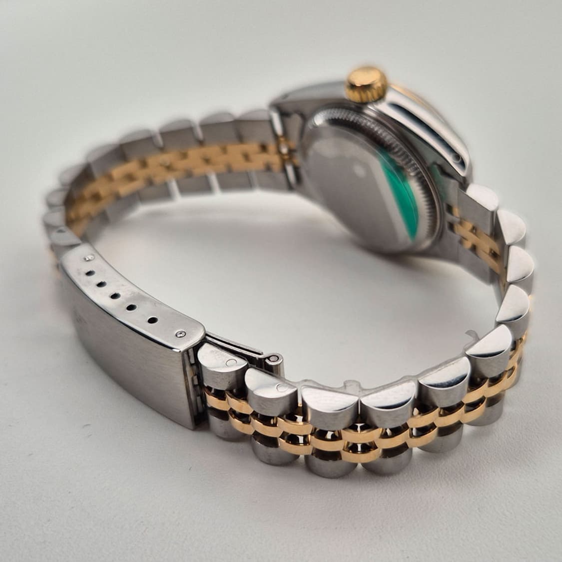 롤렉스 데이저스트 69173 올리브그린 10포인트 천연다이아 26mm 상품이미지5