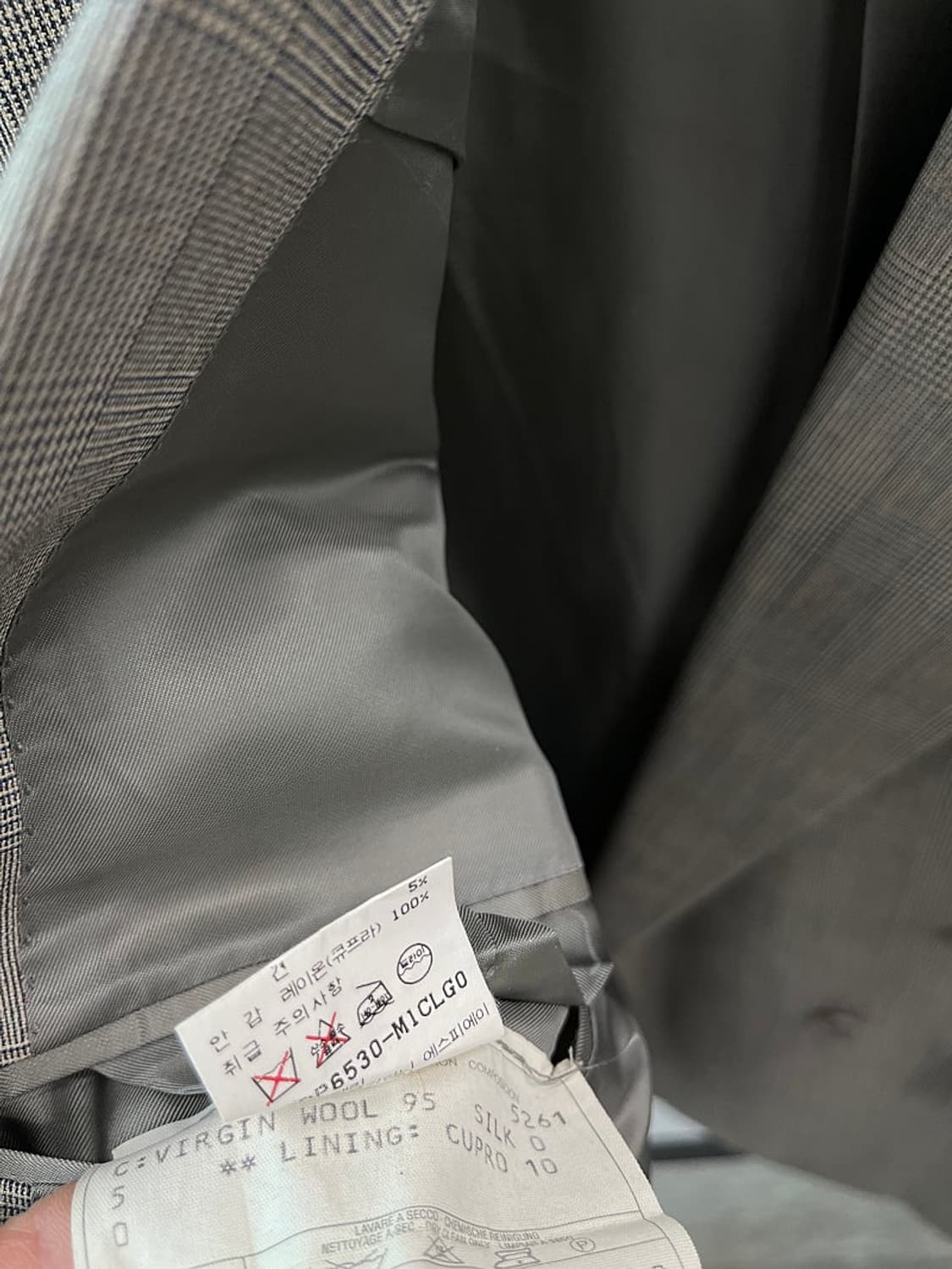 110,35-36) 꼬르넬리아니 클래식 더블슈트  상품이미지8