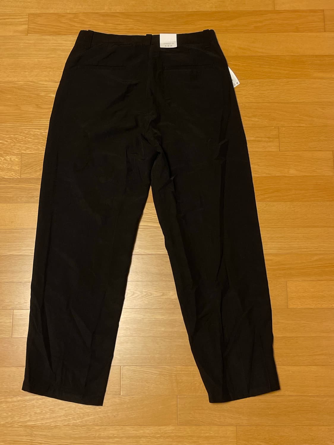 자라 블랙 플루이드 스트레이트 슬랙스 상품이미지4