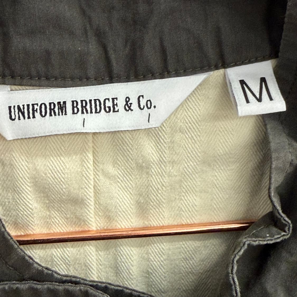 유니폼브릿지 21ss 스웨디시 밀리터리 모토사이클 자켓 M 상품이미지2