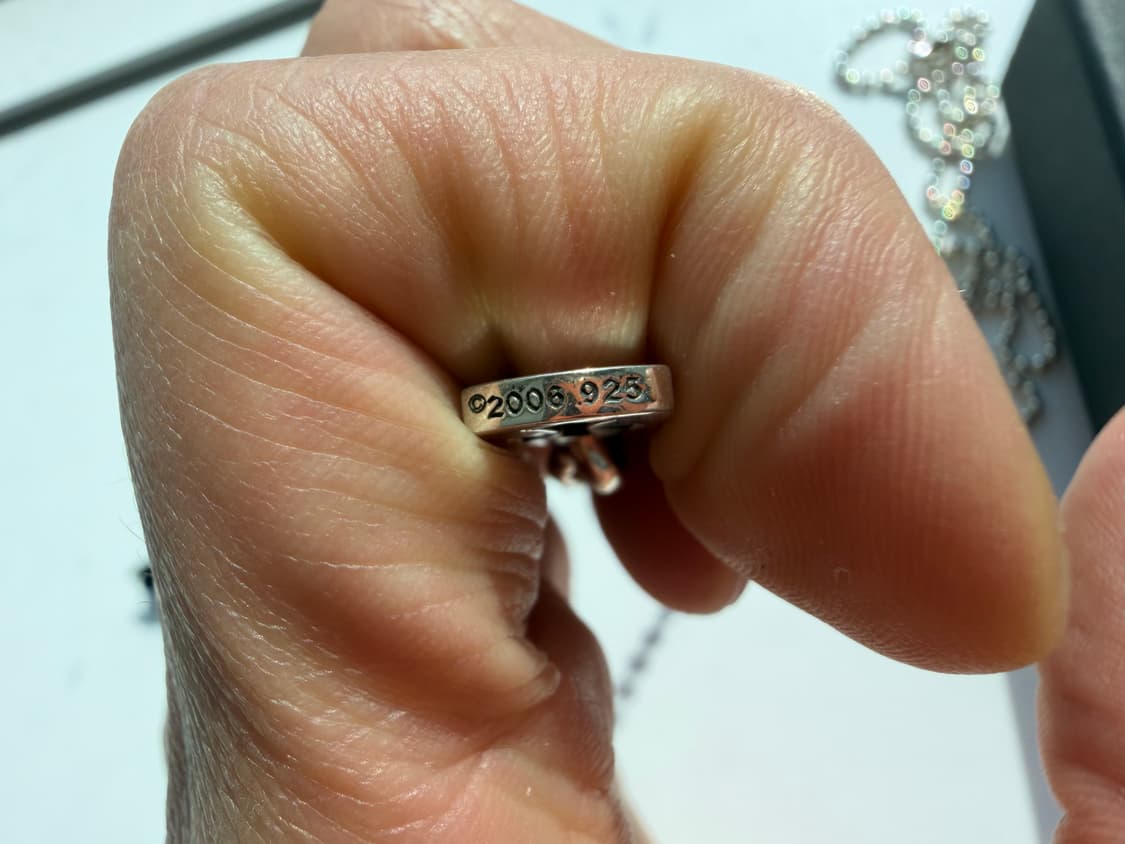 크롬하츠 실버 다이아 파베 새상품 상품이미지5