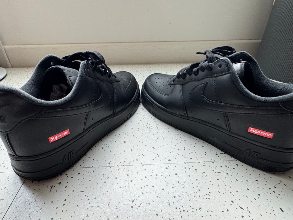 슈프림 에어포스 블랙 280 상품이미지4