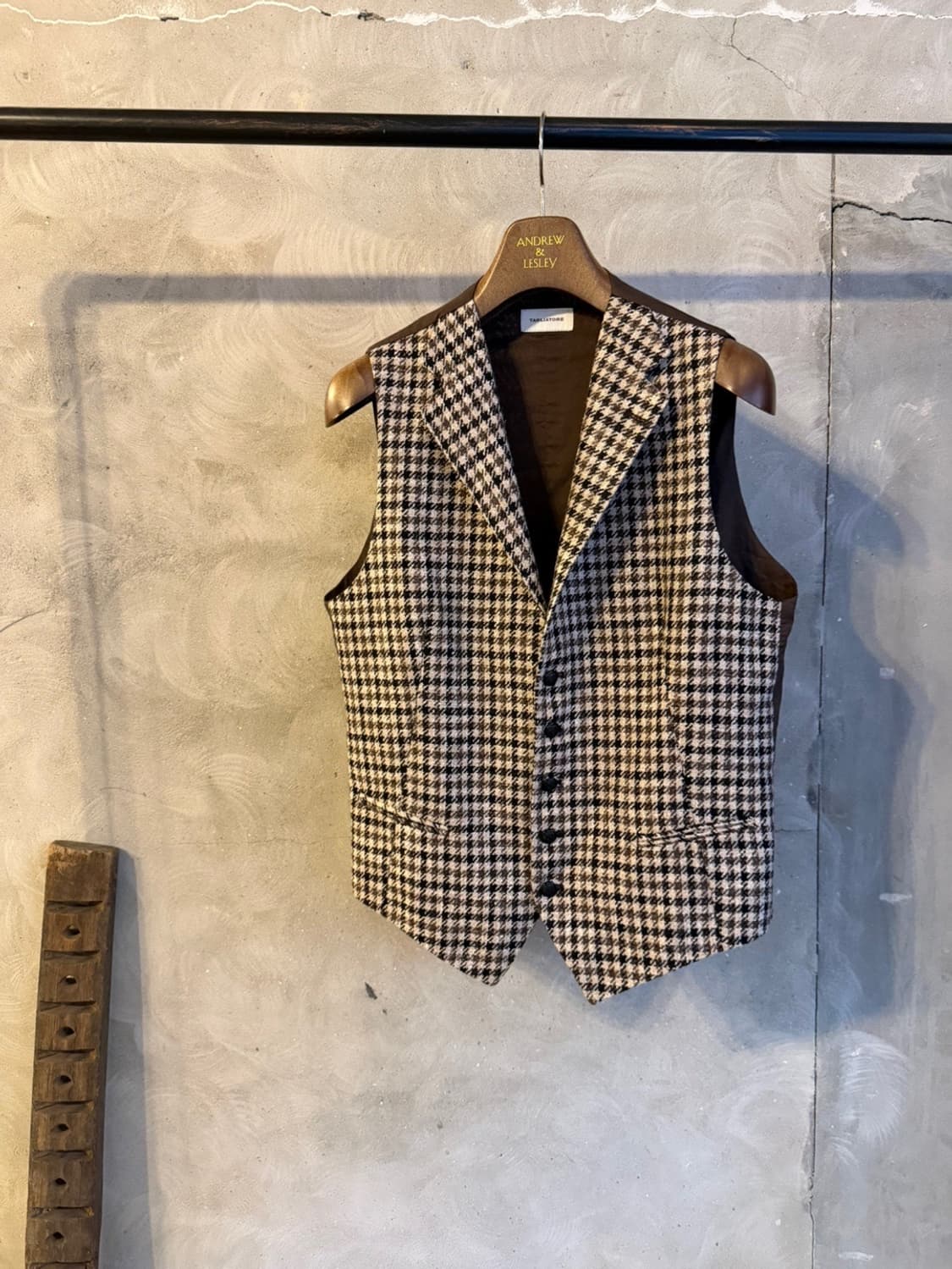 딸리아또레 트위드 베스트 슬림100 상품이미지1