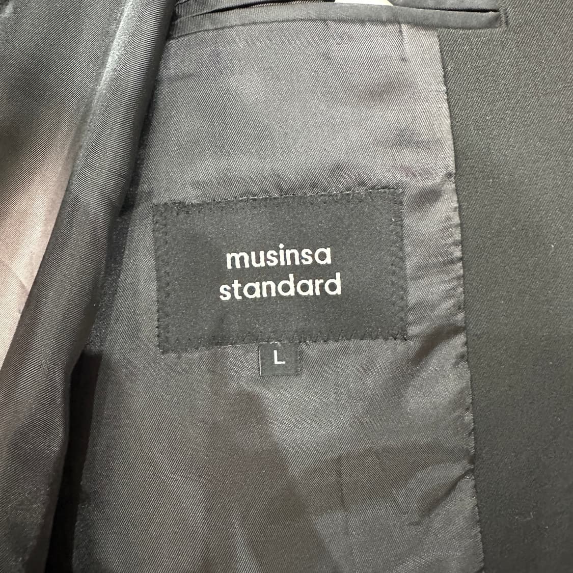 무신사스탠다드 릴렉스드핏  블레이저 자켓 L 상품이미지3