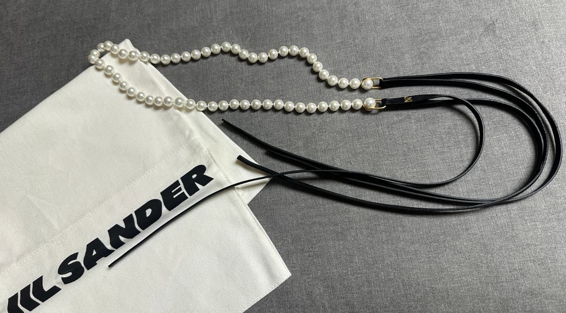 넘버프로젝트 램 레더 진주벨트 상품이미지8