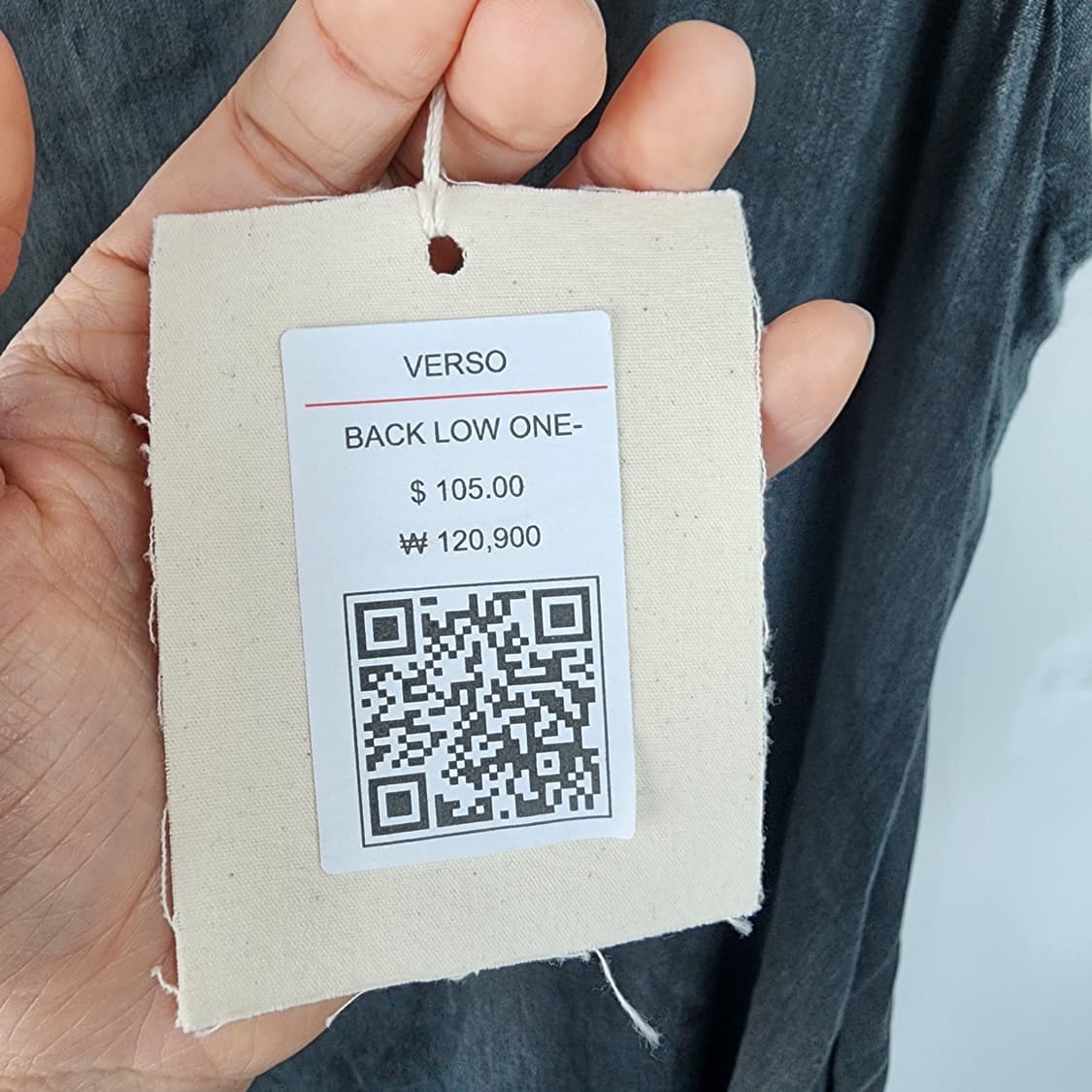 VERSO 린넨 롱 원피스 상품이미지3