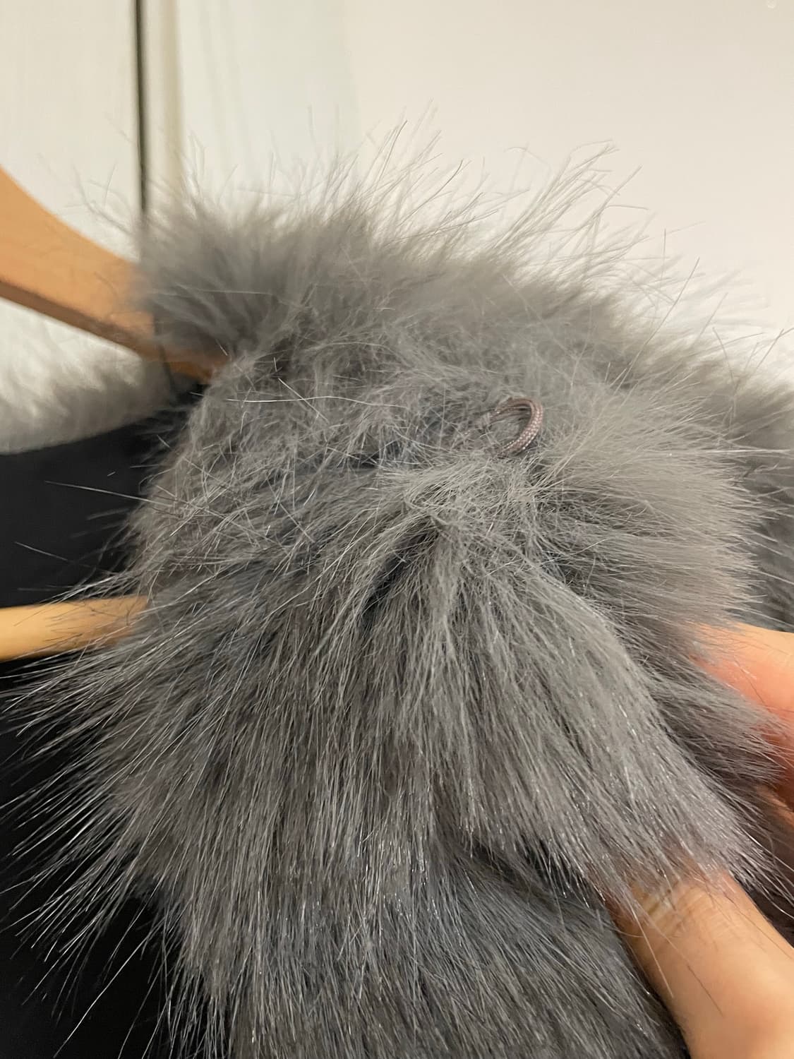 (새제품) 자라 회색 퍼 자켓 판매 상품이미지3