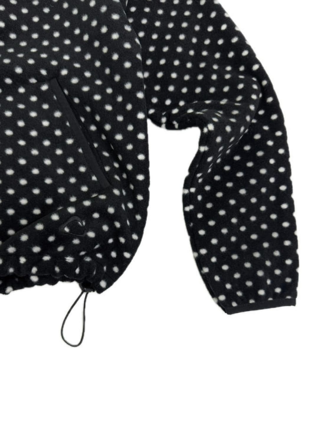 yue 도트 후리스 상품이미지4