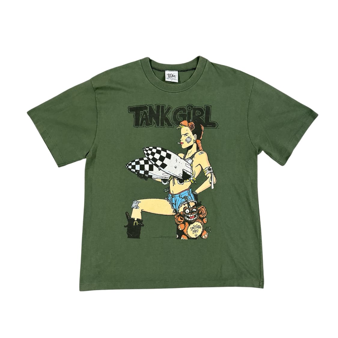 빈티지 90s 탱크걸 로켓붑스 티셔츠 Rocket Boobs 상품이미지1