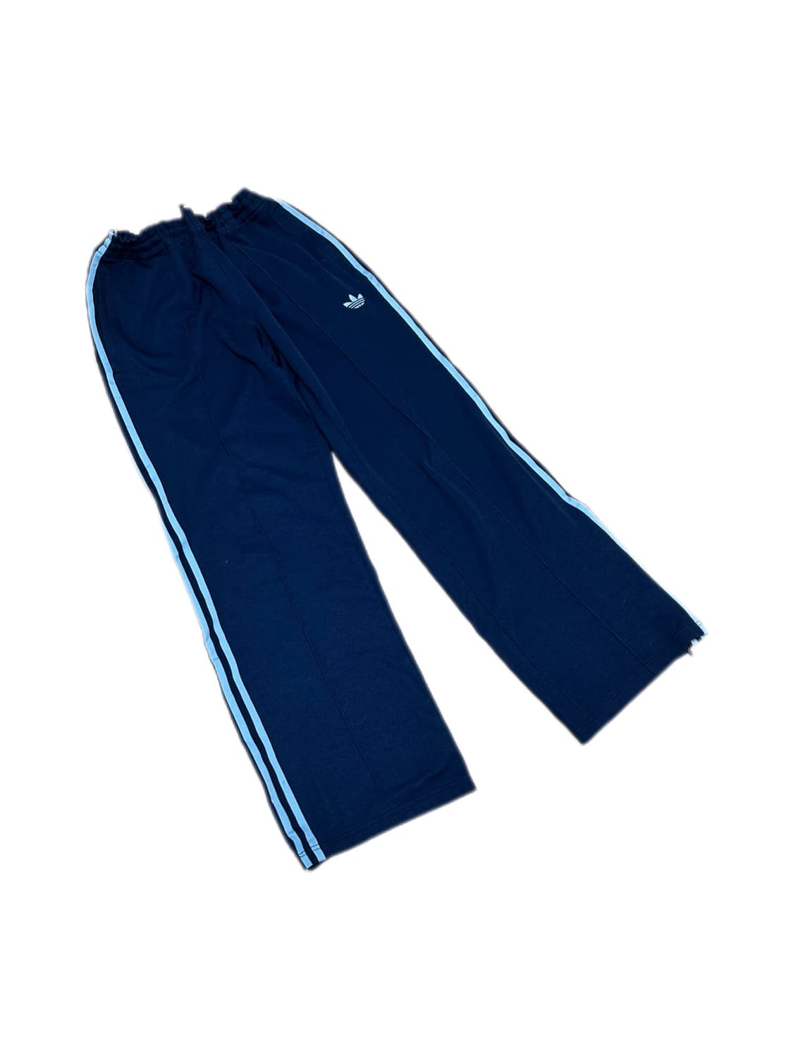 아디다스 베켄바우어 네이비 스카이블루 와이드 트랙팬츠 상품이미지1