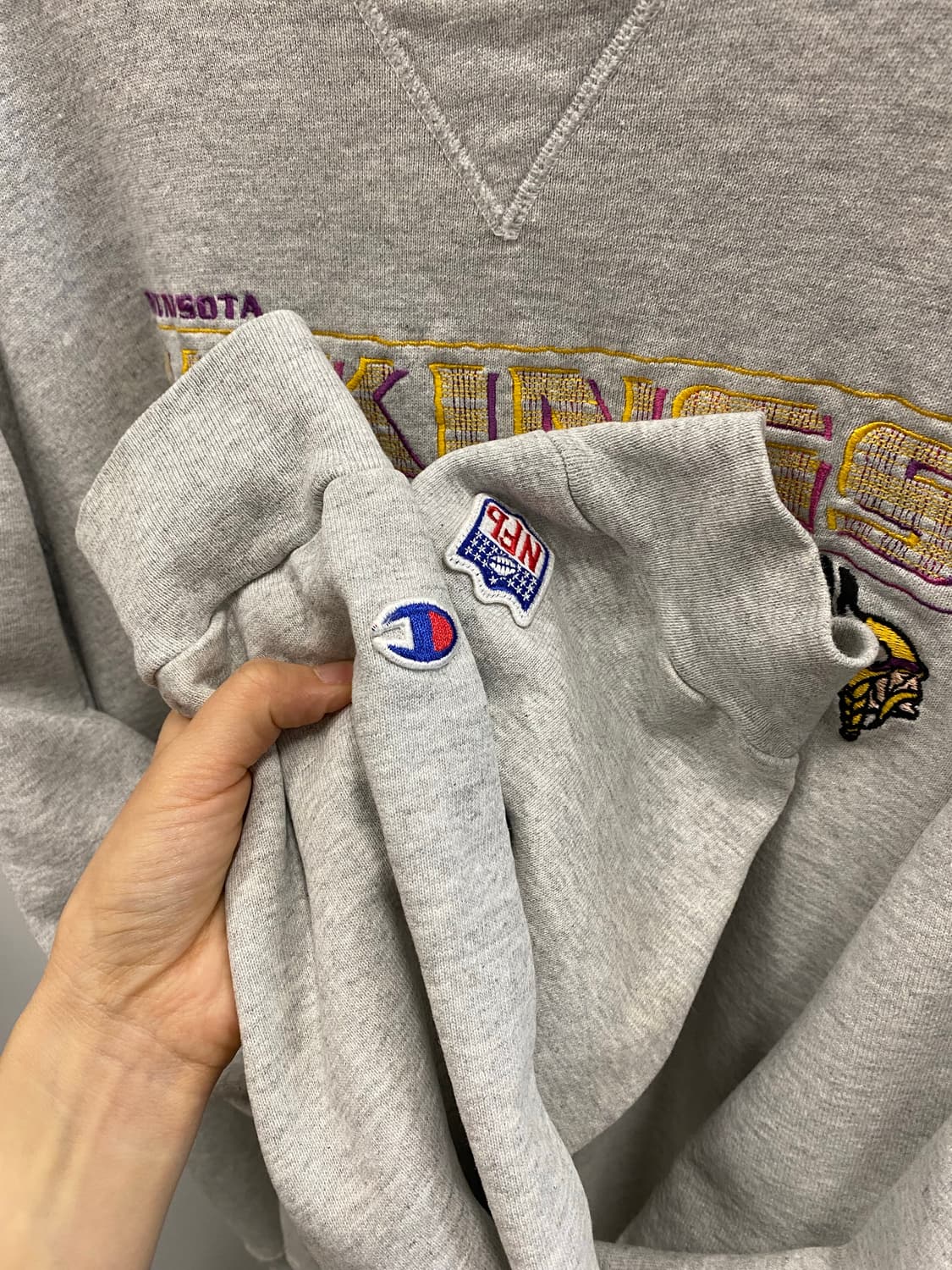챔피온 NFL 맨투맨(그레이) 상품이미지5