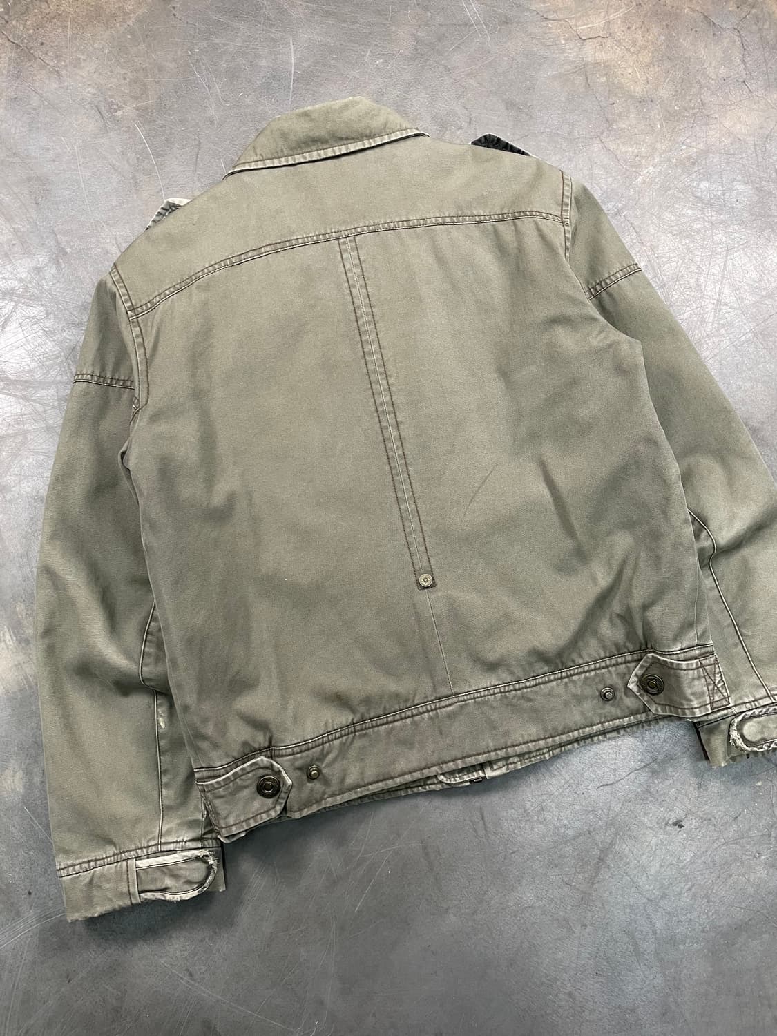 빈티지 멀티포켓 밀리터리 봄버 자켓 상품이미지6