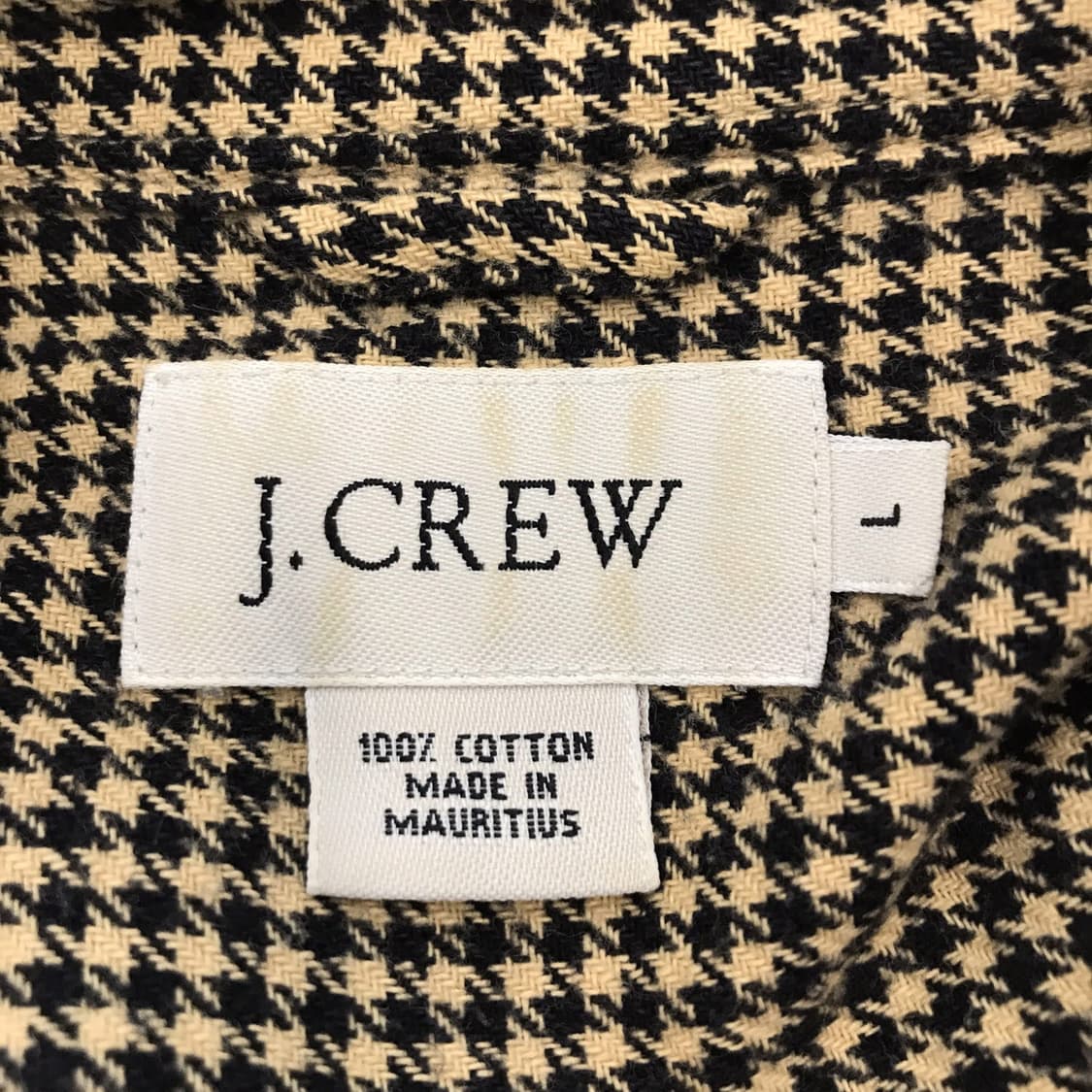 제이크루 JCREW 90s 하운드투스 체크셔츠 [L사이즈] 상품이미지5