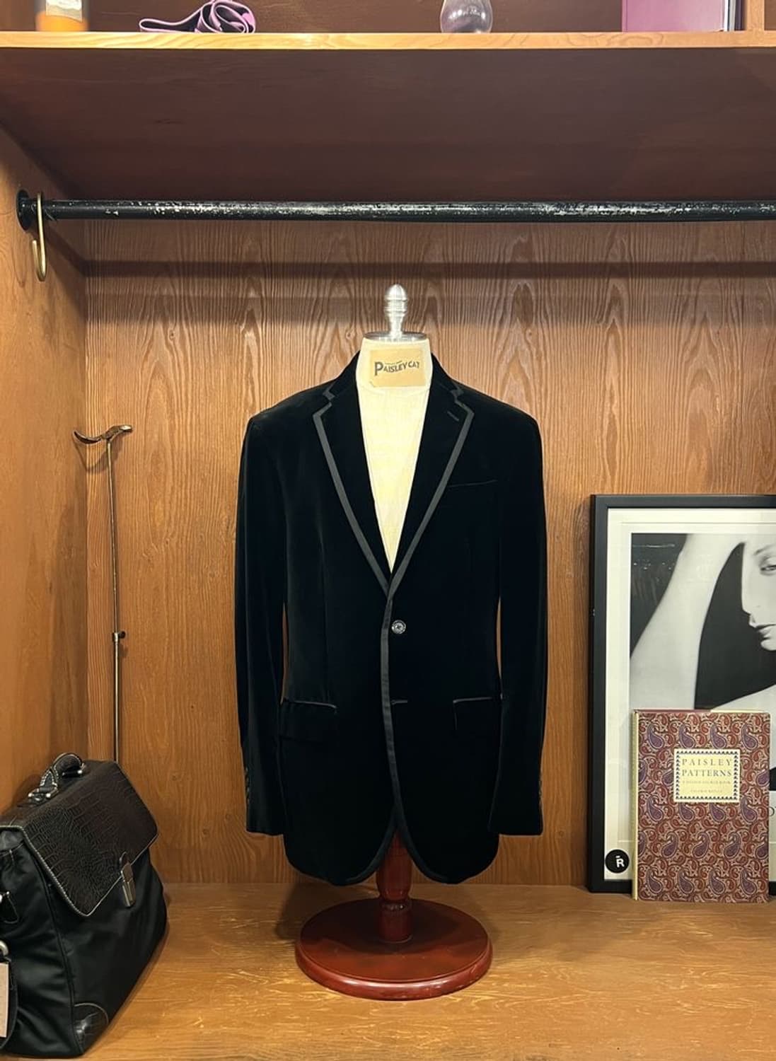 해켓 런던 벨루어 턱시도 자켓 상품이미지1