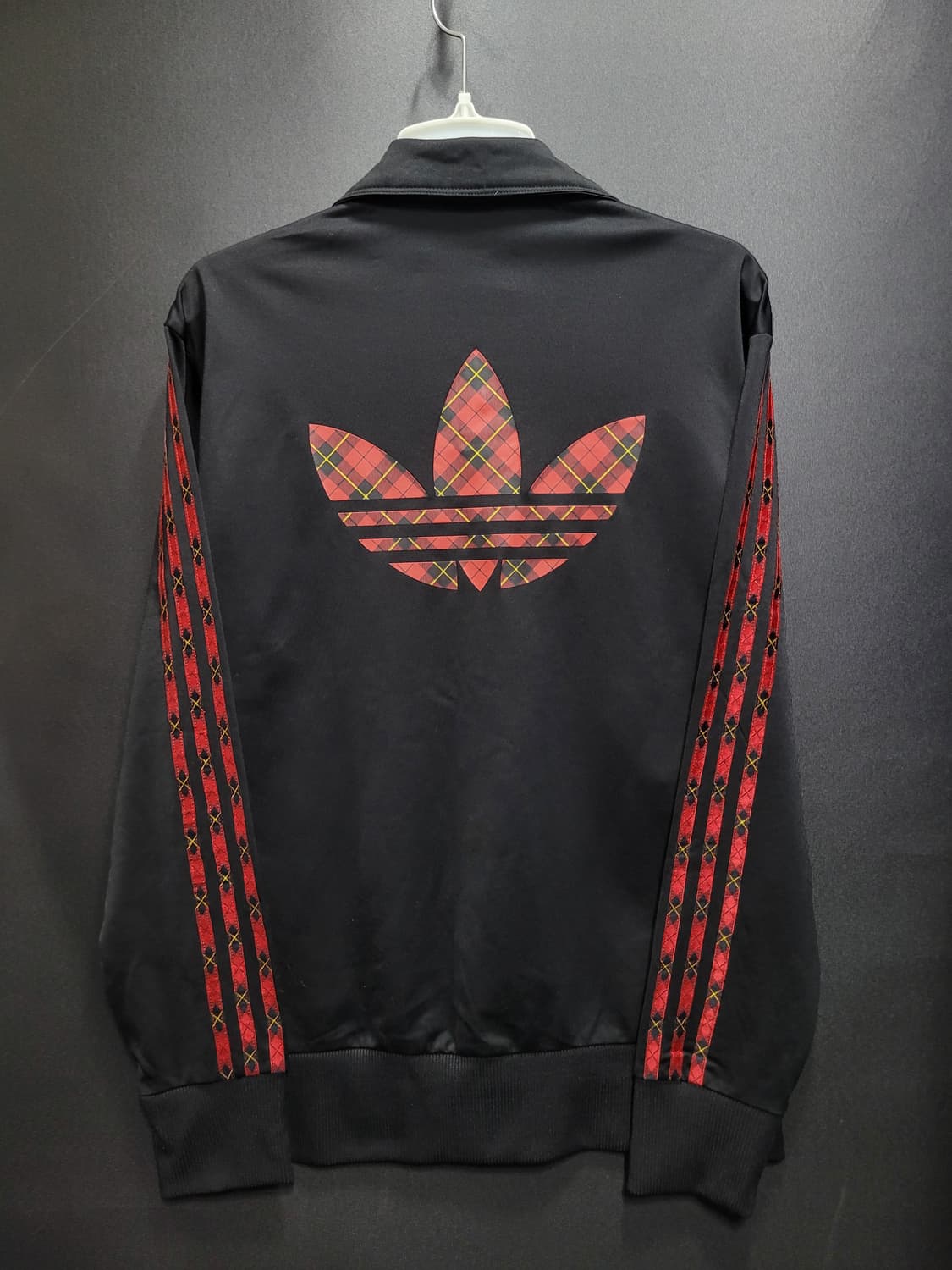 아디다스 불꽃 파이어버드 체크 백로고 트랙탑 희귀 져지  상품이미지5