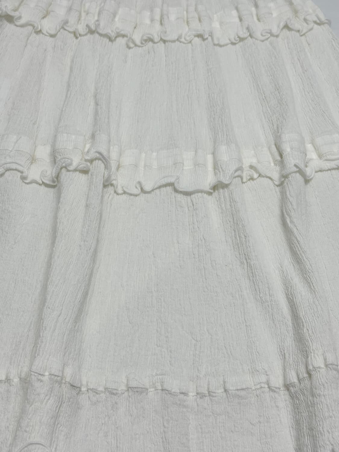 TSUMORI CHISATO 러플 코튼 스커트 상품이미지2