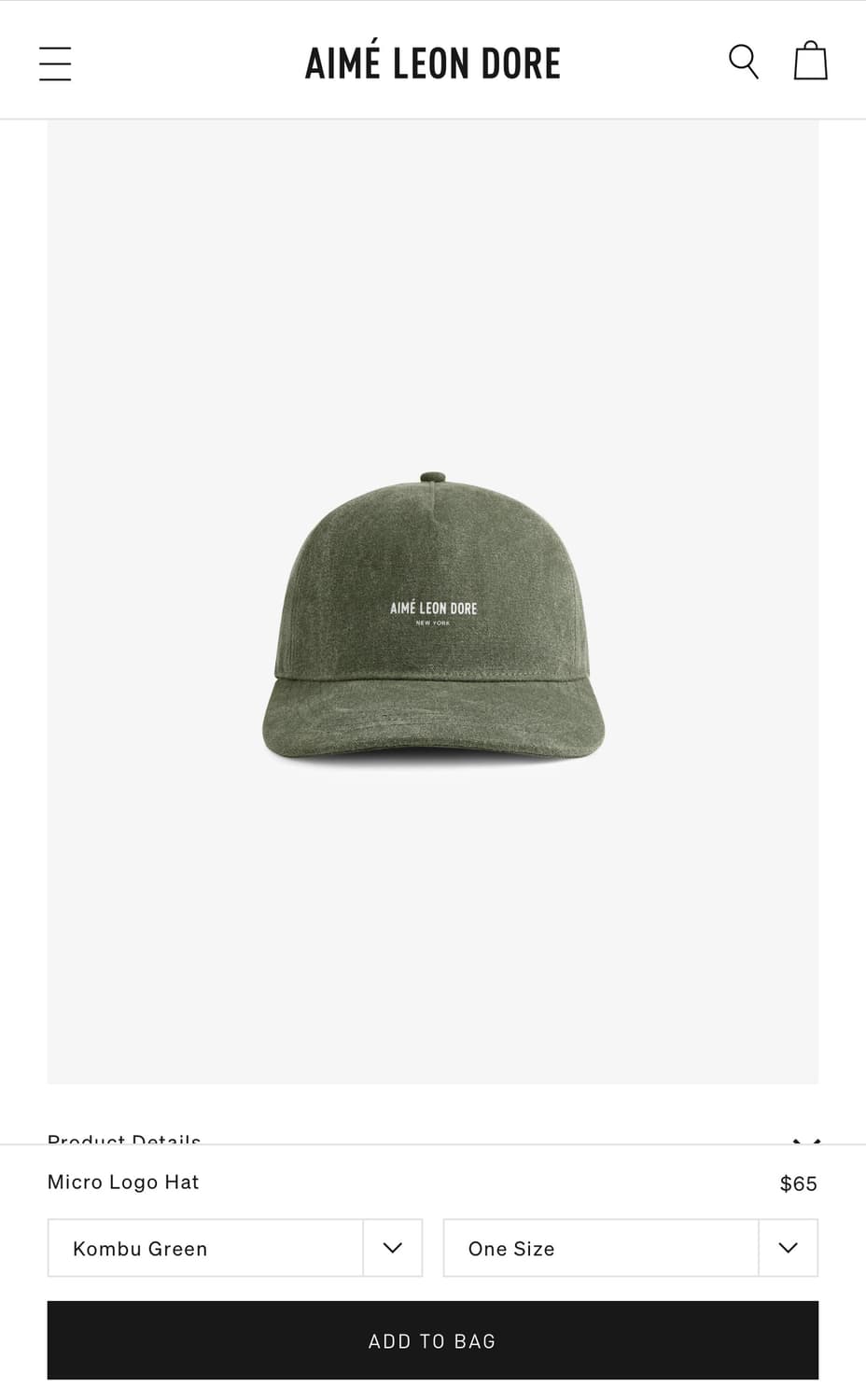 에메레온도르 모자 두개 새상품 aime Leon dore 상품이미지8