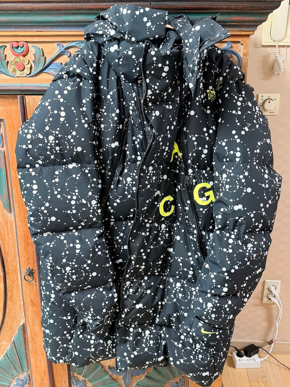 나이키 ACG 다운 필 파카 블랙 상품이미지1