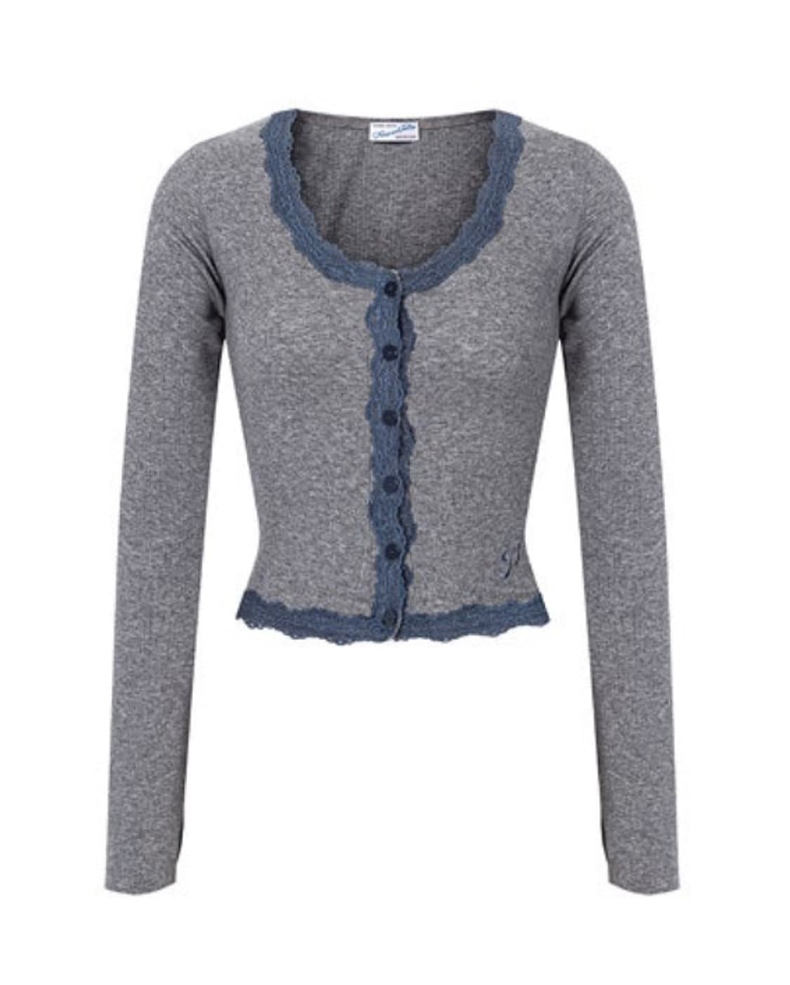 플리즈노팔로우 Mila Lace Long Sleeve Top 상품이미지1