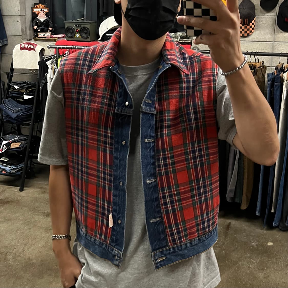 80s Levis 데님 베스트 (100) 상품이미지8