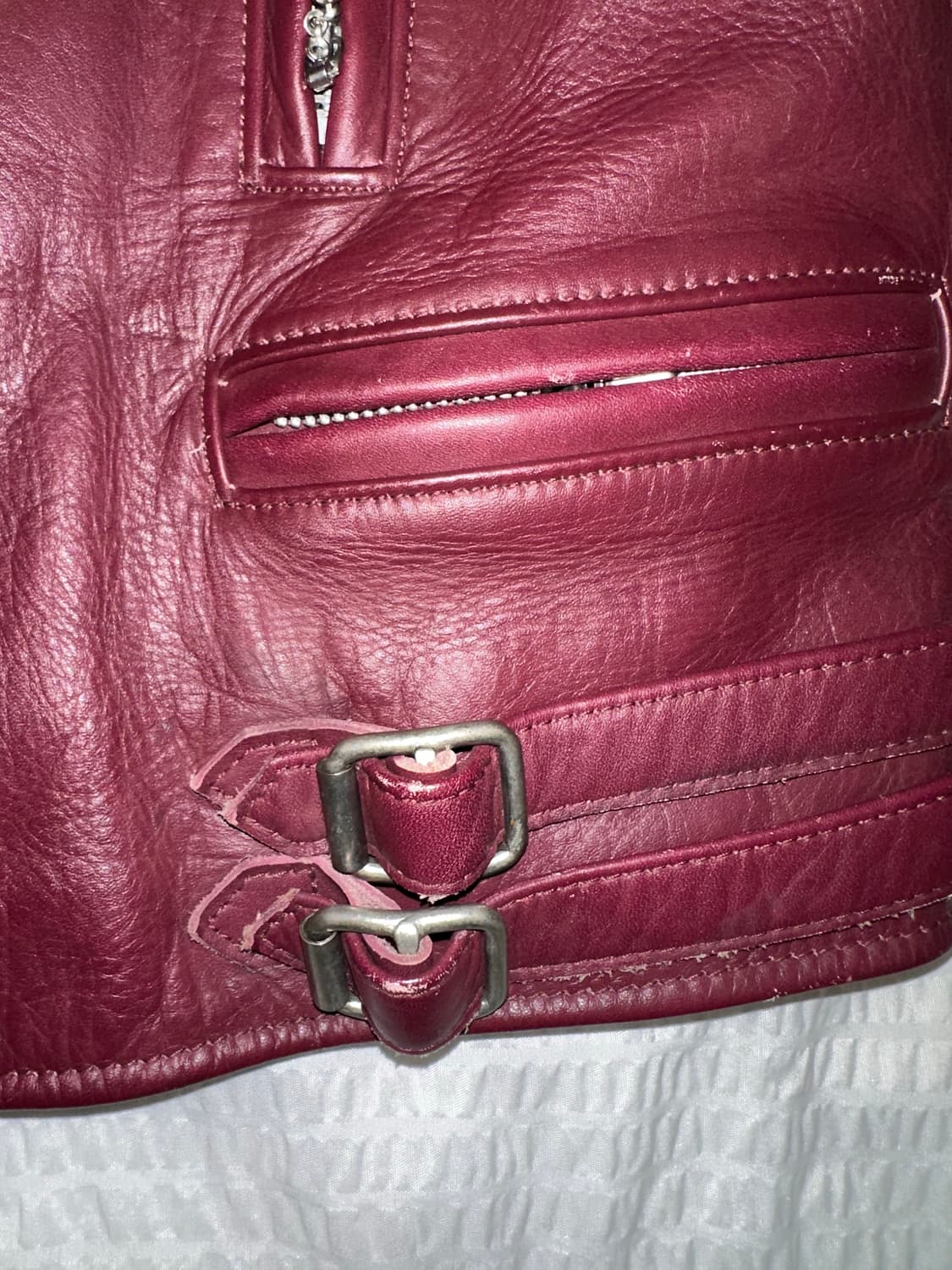 FASTLANE 가죽 라이더 자켓 상품이미지4