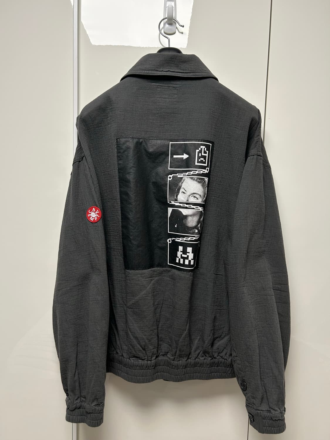 [XL] 카브엠트 소프트 코튼 집 블루종 자켓 차콜 25SS 상품이미지2