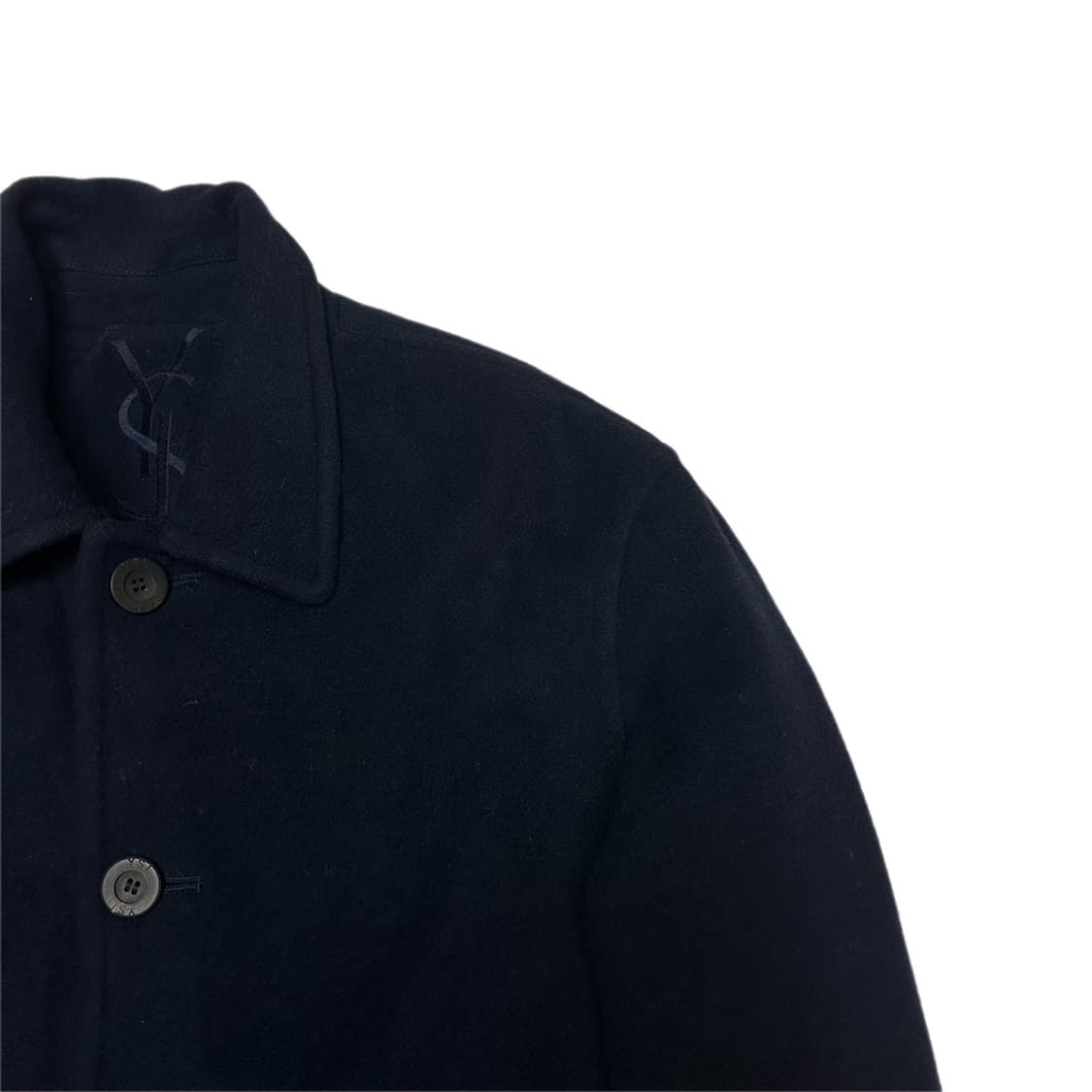 입생로랑 뿌르옴므 네이비롱코트 95 상품이미지2