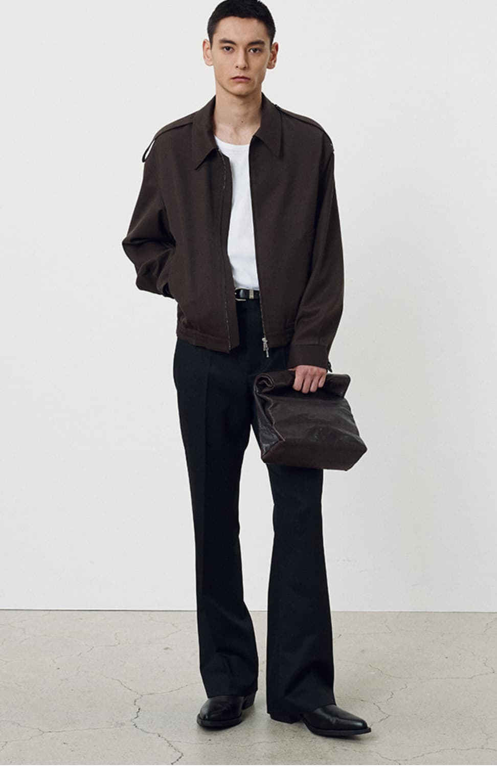 [L] 토니웩 울 에폴렛 블루종 상품이미지1