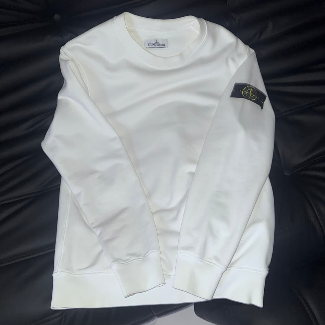 스톤19fw 화이트맨투맨 남성 ( XL ) 상품이미지1