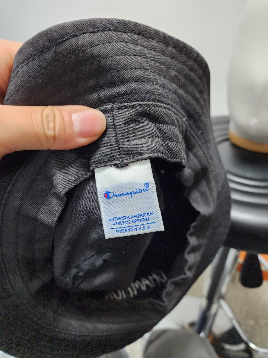 챔피온 블랙 버킷햇  상품이미지6