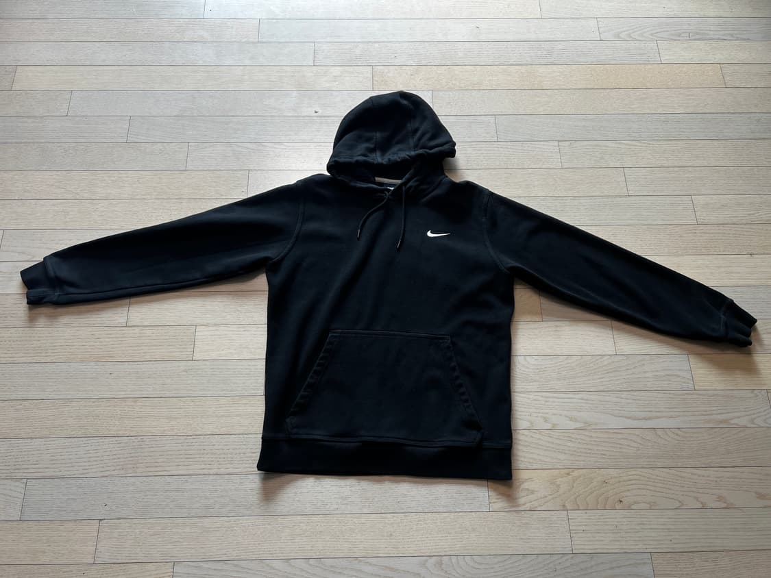 나이키 스우시 블랙 후드티 L 상품이미지3