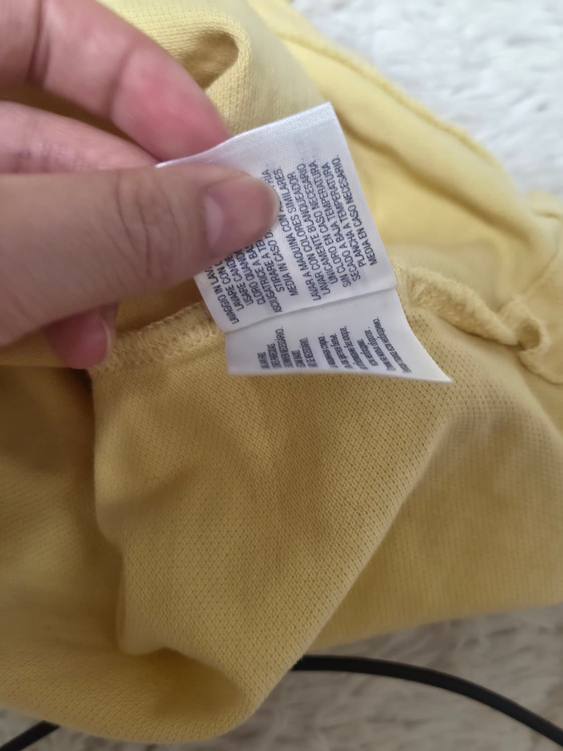 폴로 네이비빅포니 연노랑 카라반팔 XL(18~20) 상품이미지6