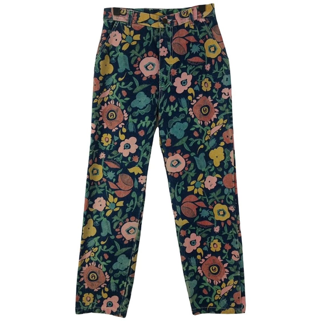 [일본빈티지] 빈티지 패턴 데님 팬츠 청바지 M18654 상품이미지2