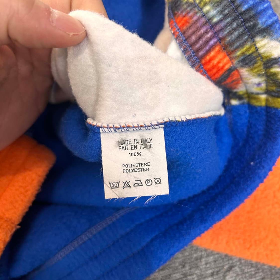 Over 105 80s made in Italy 플리스 쿼터집업  상품이미지9