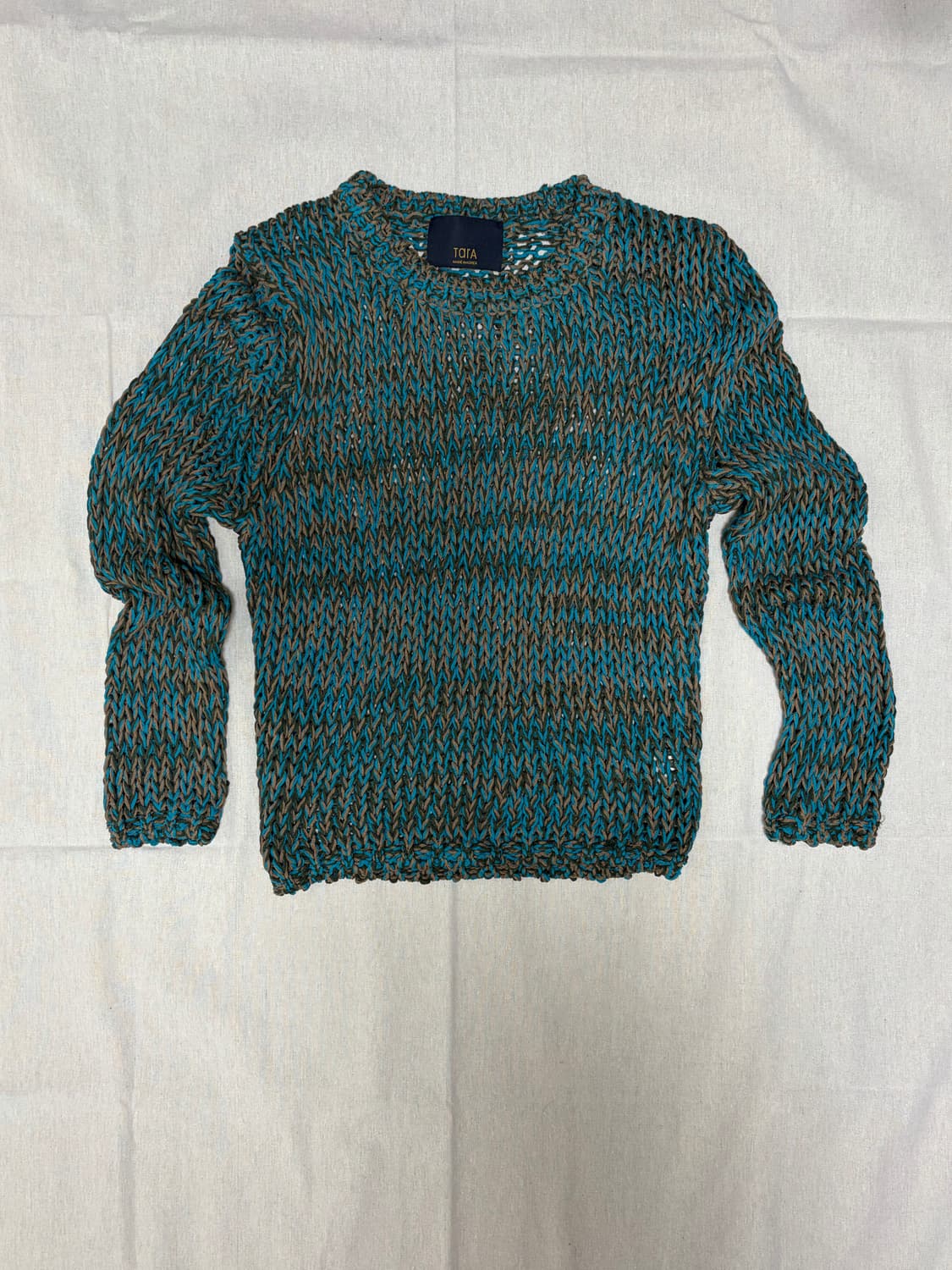 믹스 그물 니트 상품이미지1