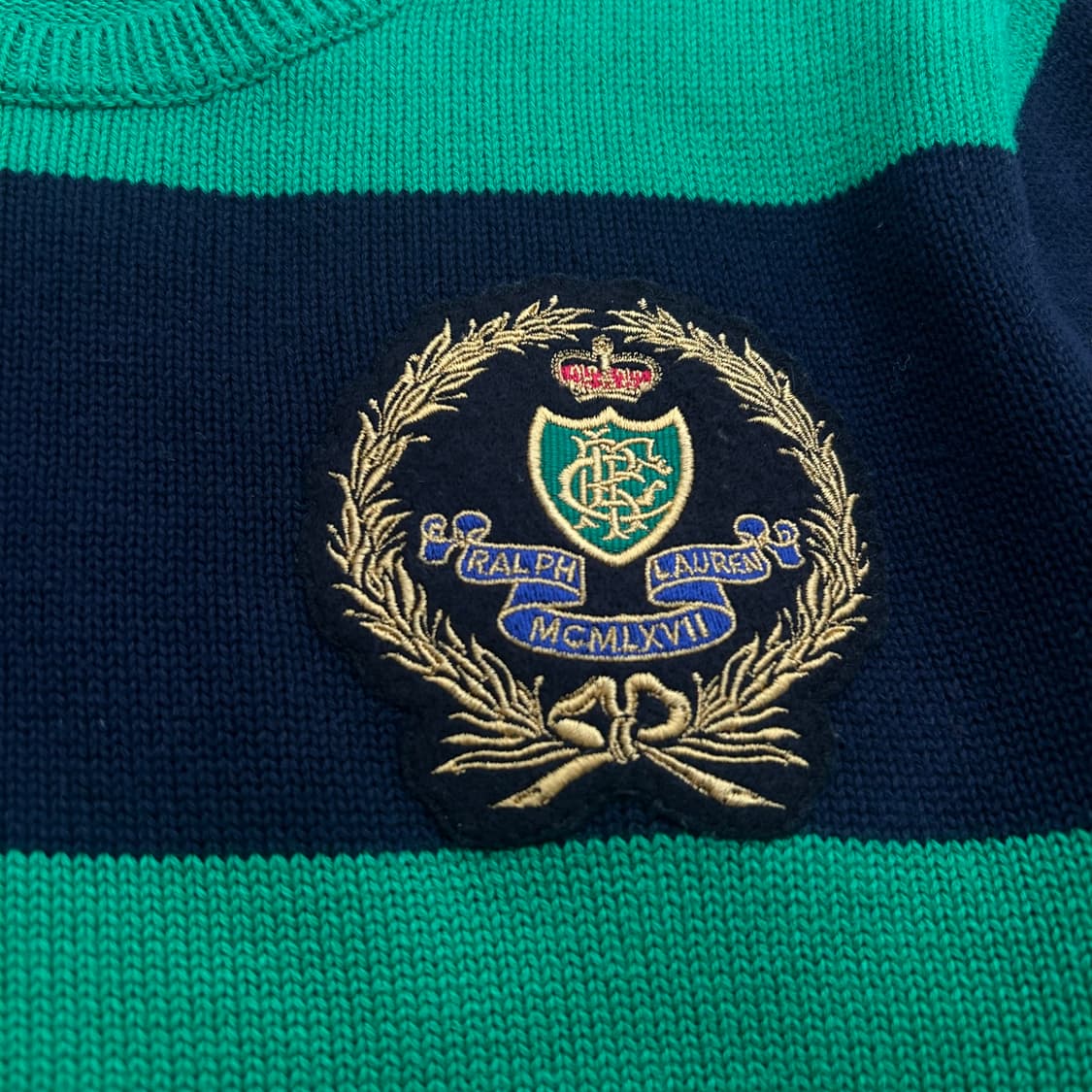 폴로 랄프로렌 방패로고 면 니트 상품이미지5