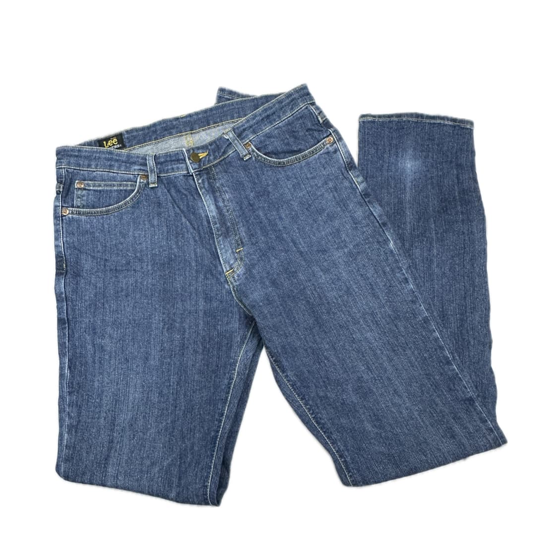 재팬 Lee 빈티지 중청 데님팬츠 청바지  일자핏 34  상품이미지2