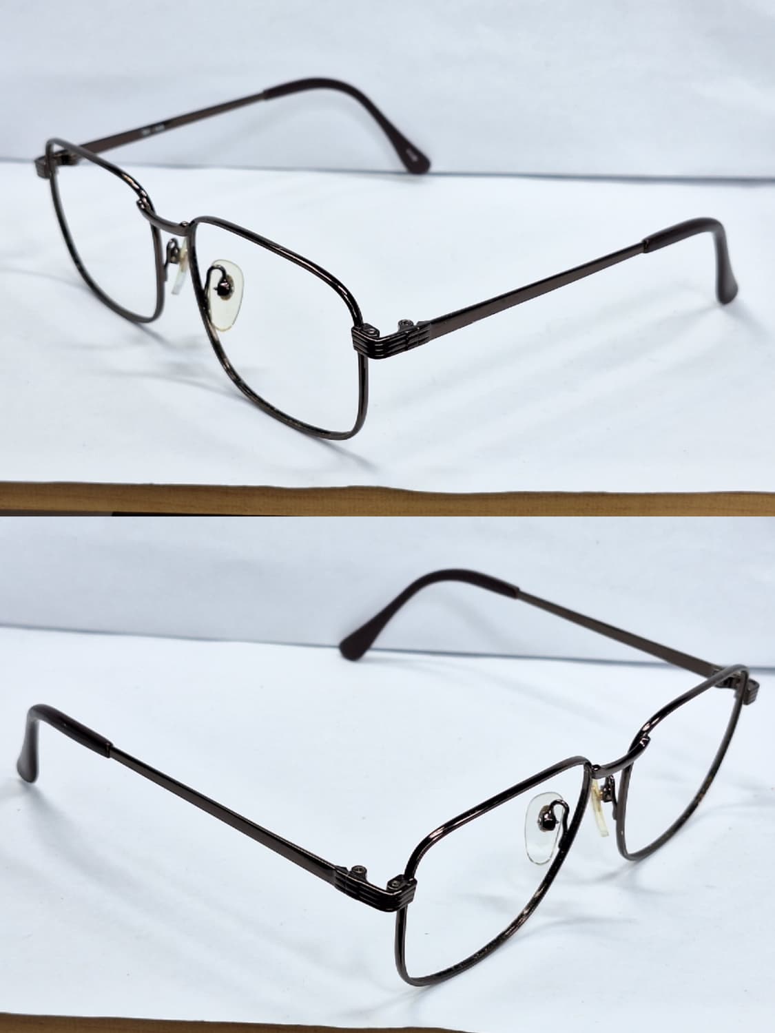 브라운 메탈 안경 안경테 DR-50B 일본 수입 빈티지 레트로 클래식 상품이미지3