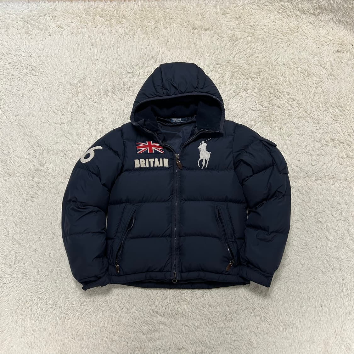 Polo Big Pony Briton Navy Padding 상품이미지4