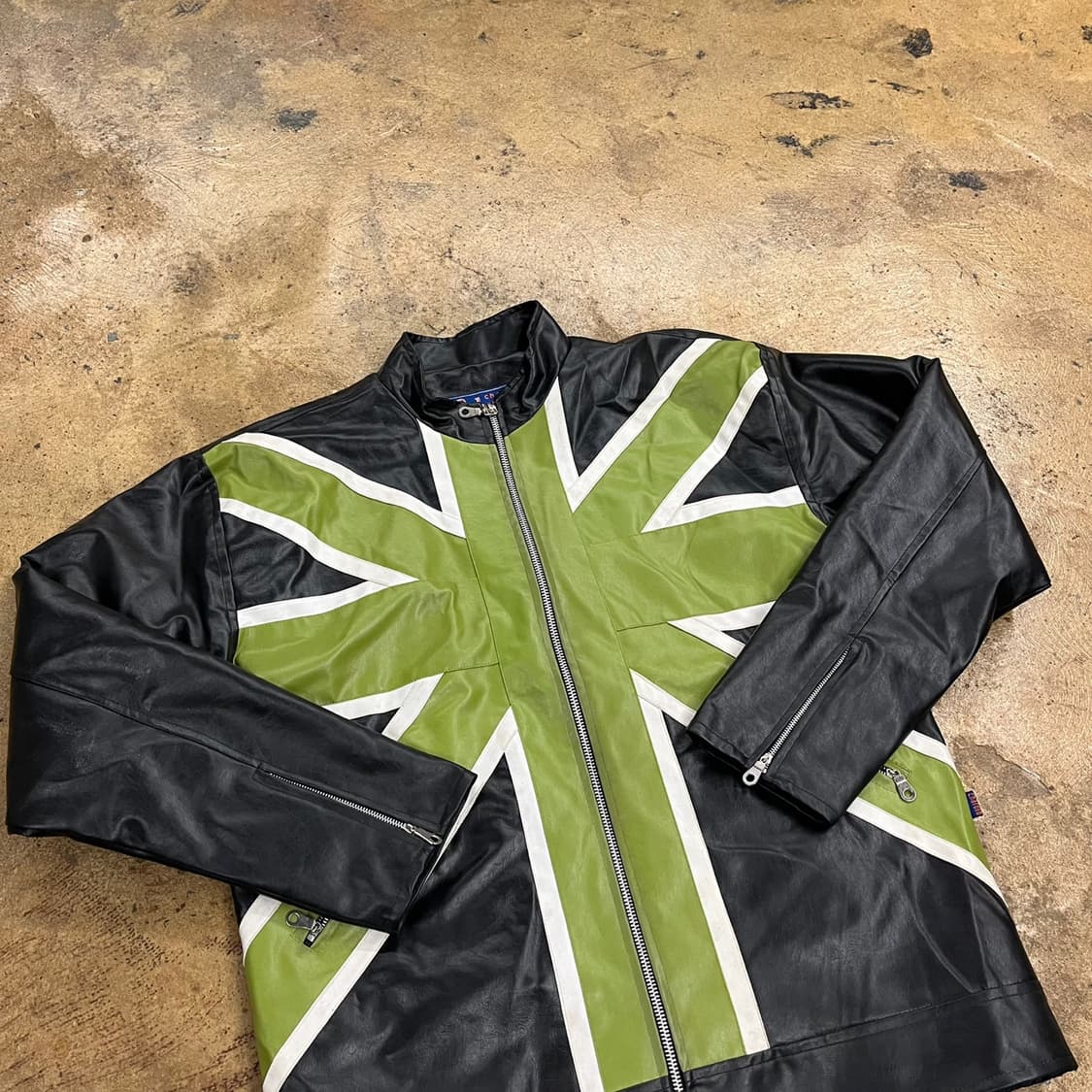 [ 정품 ] Erk charoko 빈티지 가죽 레더 자켓 b16 상품이미지1